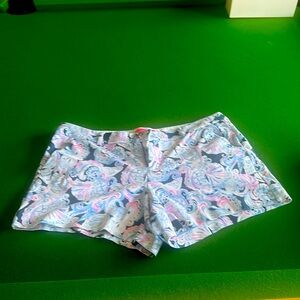 Colorful Paisley Print Shorts